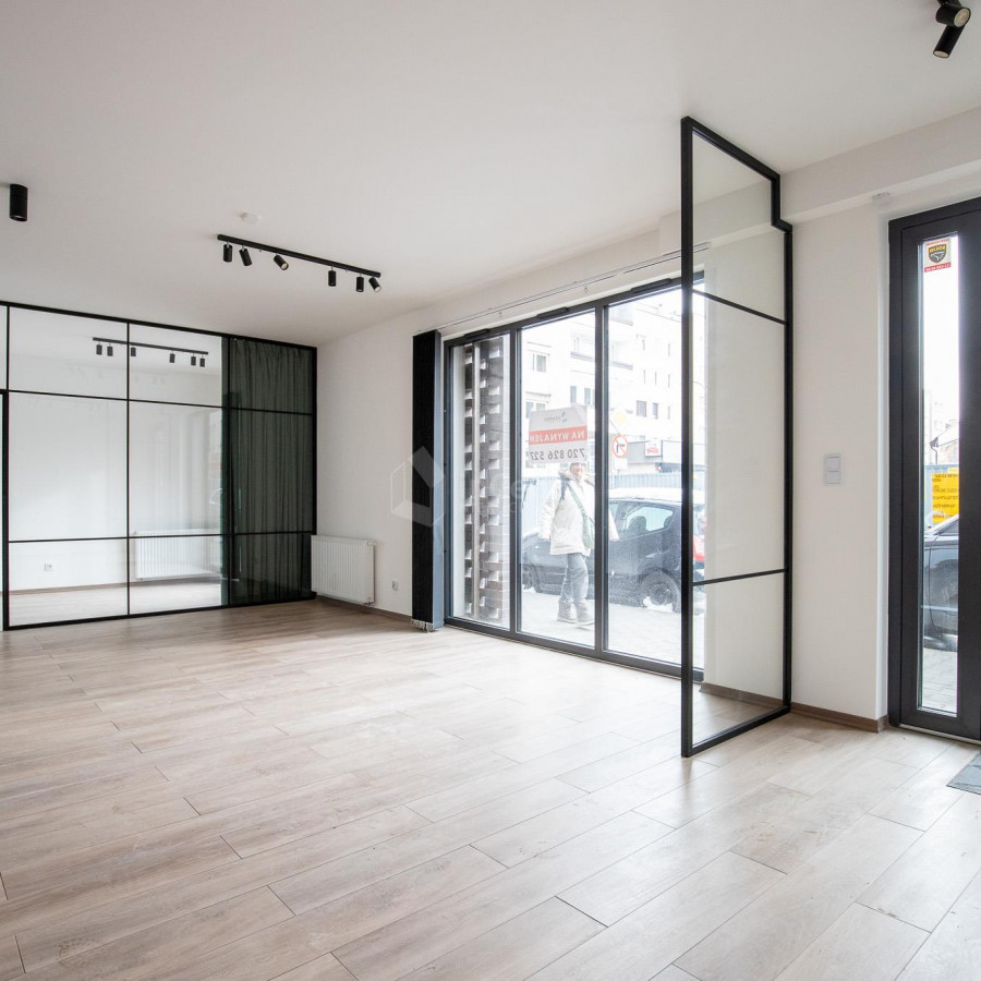 małopolskie, Kraków, Podgórze, Nowoczesny lokal z witryną, Stare Podgórze, 55 m2
