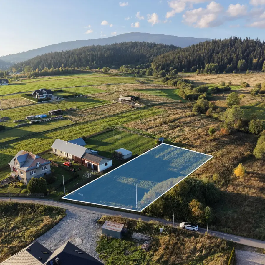 małopolskie, nowotarski, Lipnica Wielka, Działka 1444 m² Budowlana Lipnica Wielka