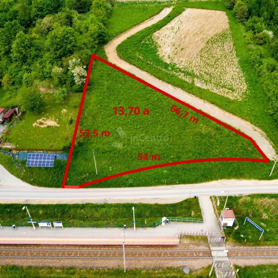 małopolskie, wielicki, Wieliczka, Bogucice, INWESTYCYJNA działka budowlana 13,7 ar w Wieliczce