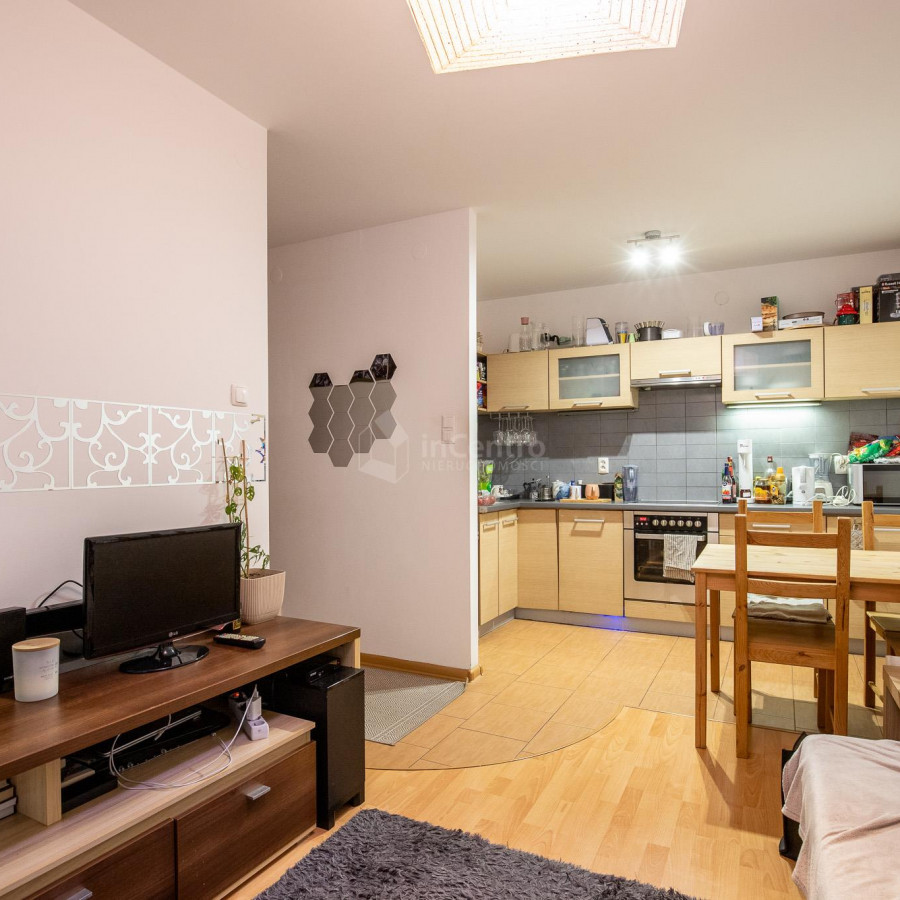 małopolskie, Kraków, Dębniki, Przestronna kawalerka, ogródek, piwnica. Od 01.02.