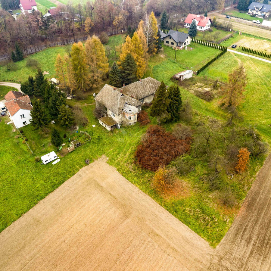 małopolskie, wadowicki, Brzeźnica, Nowe Dwory, Cicha, Duża nieruchomość inwestycyjna. Nowe Dwory.
