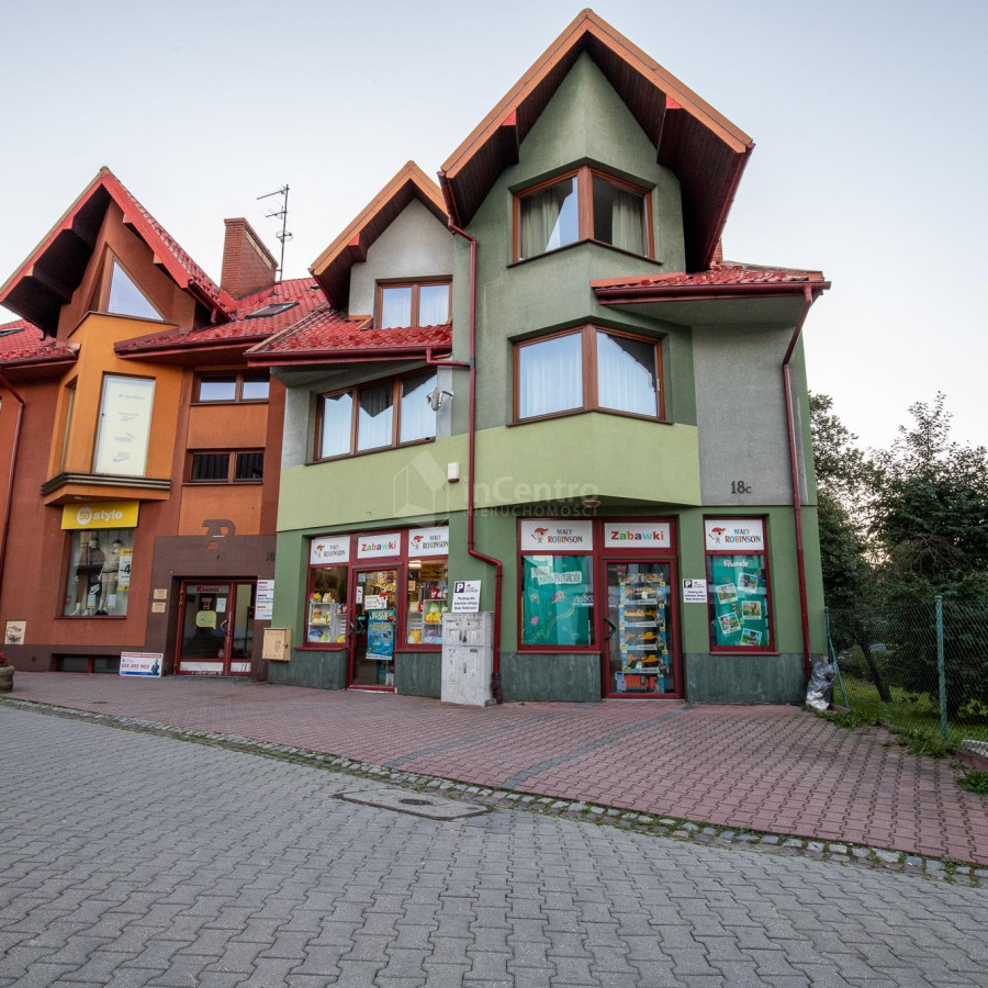 małopolskie, nowotarski, Nowy Targ, Krzywa, Budynek mieszkalno-usługowy. Świetna lokalizacja.