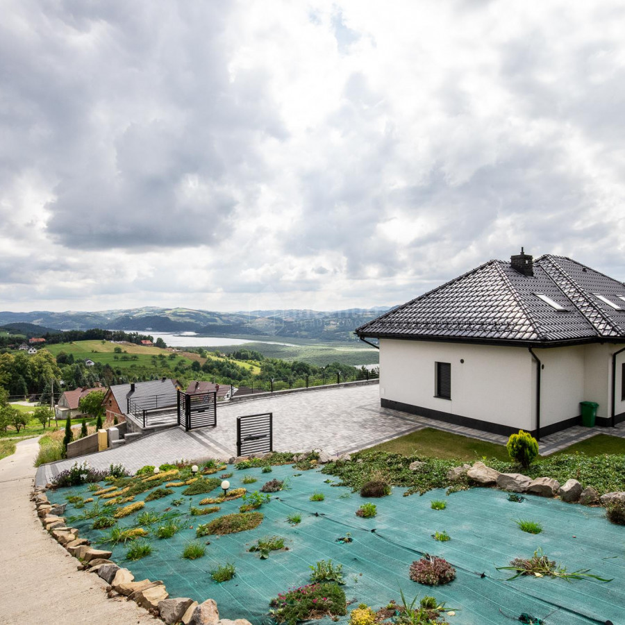 małopolskie, nowosądecki, Łososina Dolna, Świdnik, Dom z pięknym widokiem. Działka 1300m2.